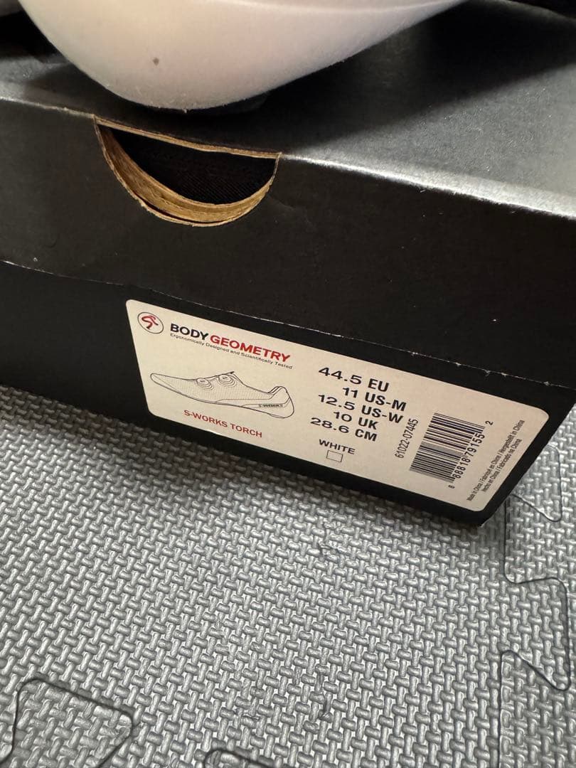 S-WORKS Torch 自転車シューズ ホワイト 28.6cm