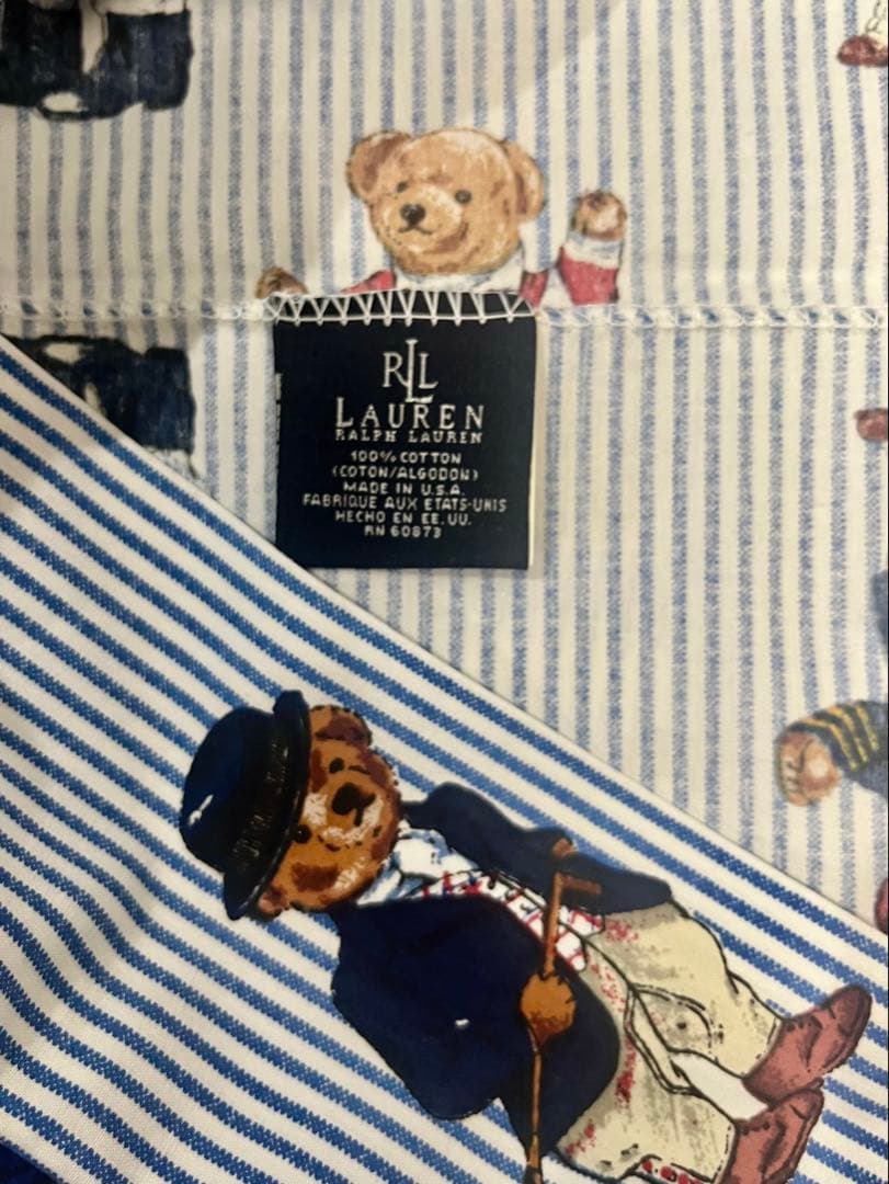 ✴︎Ralph Lauren✴︎ポロベア ピローケース２枚セット