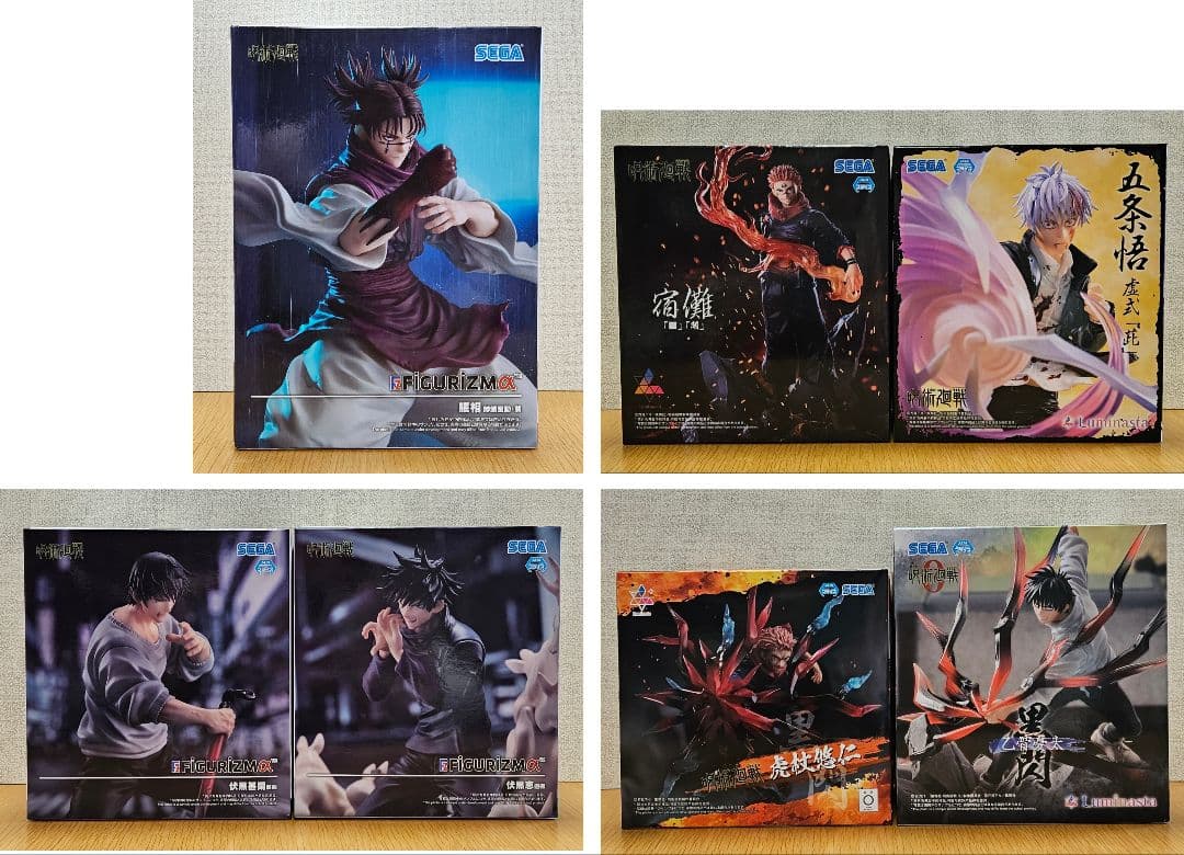 呪術廻戦 フィギュア 伏黒恵 伏黒甚爾 虎杖悠仁 五条悟 乙骨憂太 両面宿儺