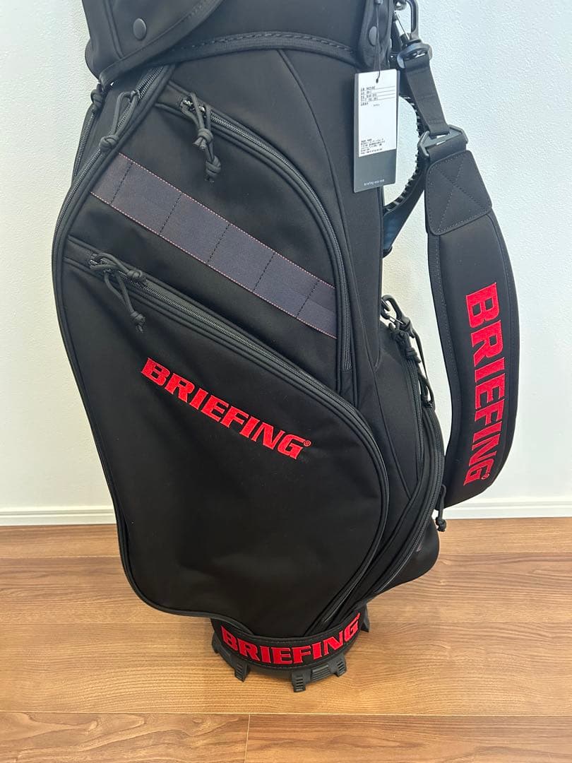 未使用 BRIEFING ブリーフィング　キャディバッグ　直営店限定