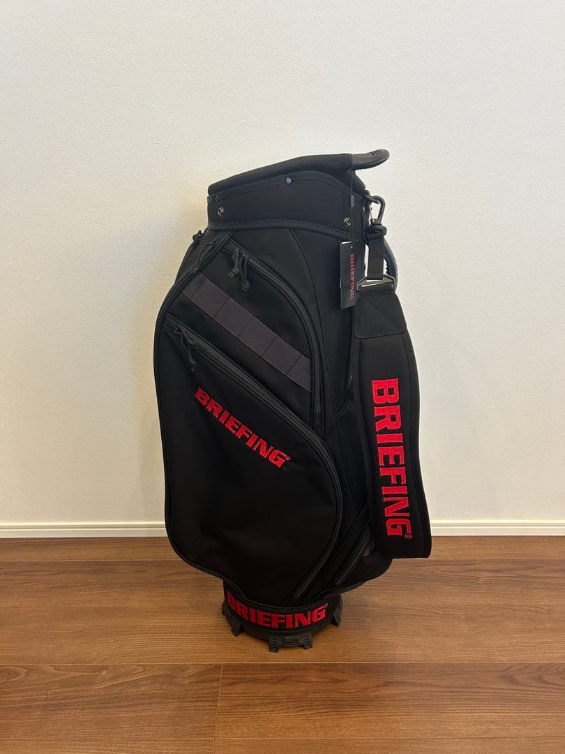 未使用 BRIEFING ブリーフィング　キャディバッグ　直営店限定