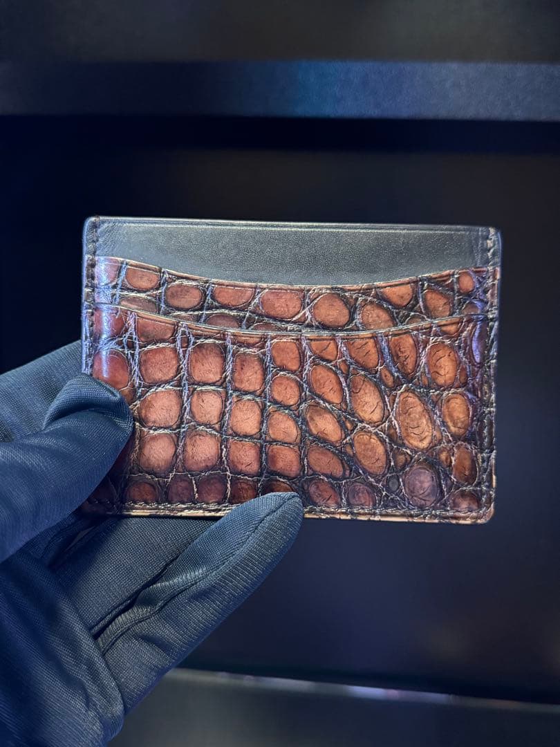 ベルルッティ Berluti クロコダイル名刺ケース　カード