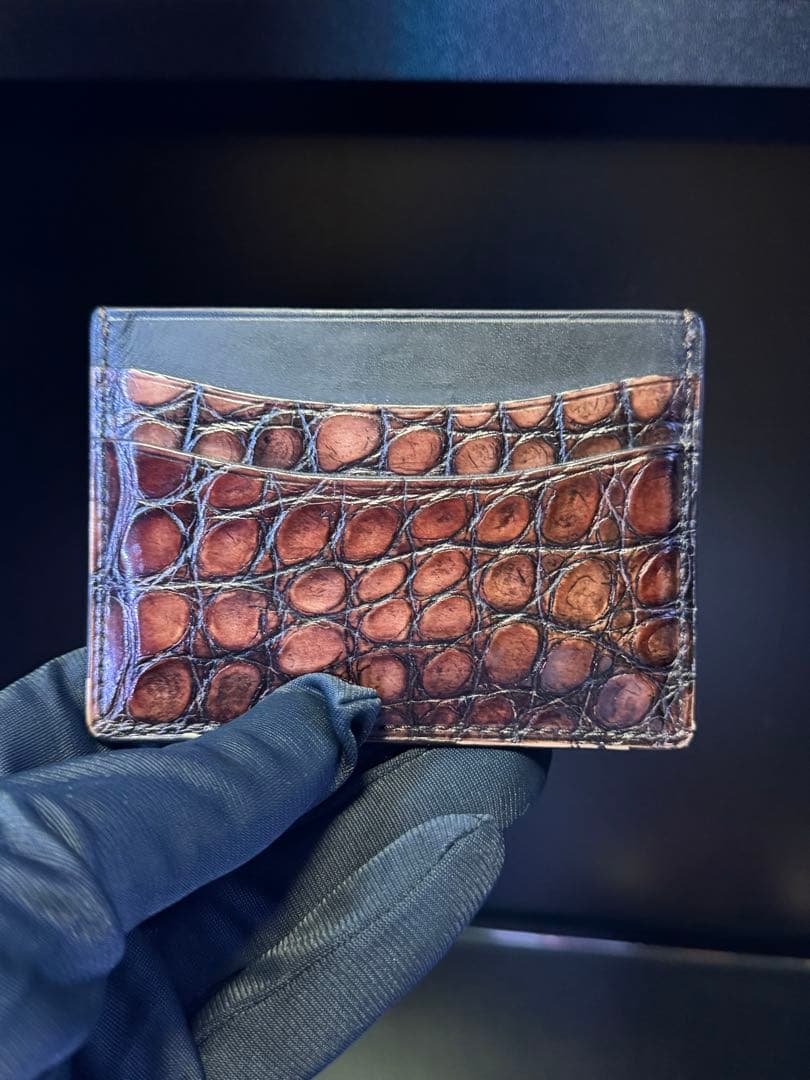 ベルルッティ Berluti クロコダイル名刺ケース　カード