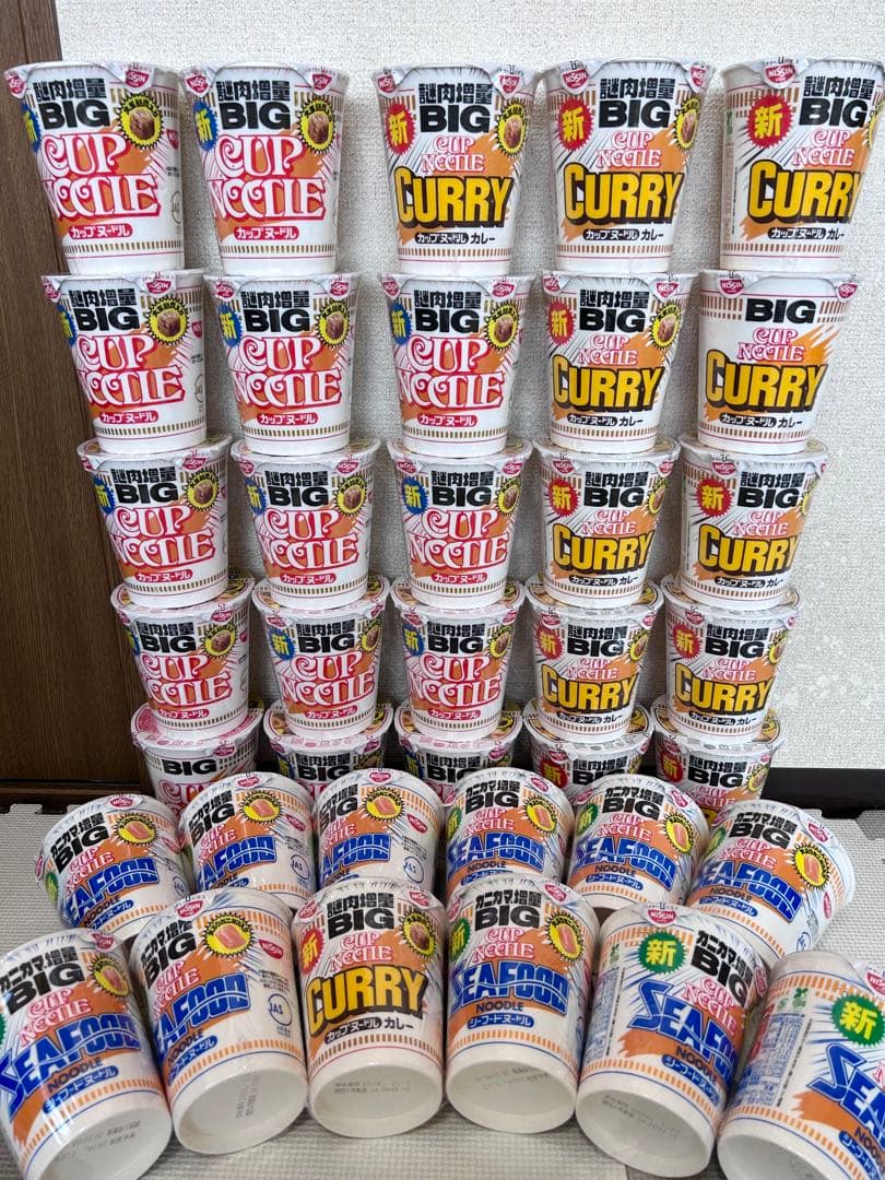 カップヌードルBIG ３７個　まとめ売り