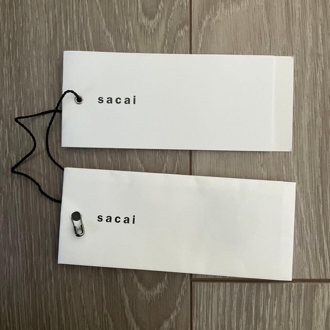 sacai ドッキングミリタリーコート　scm-052 ブラック　size1