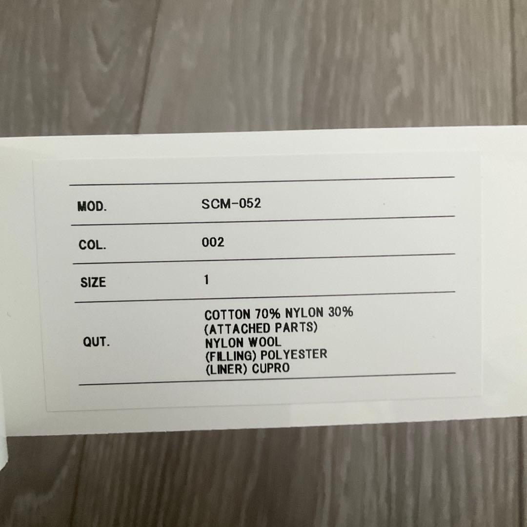 sacai ドッキングミリタリーコート　scm-052 ブラック　size1