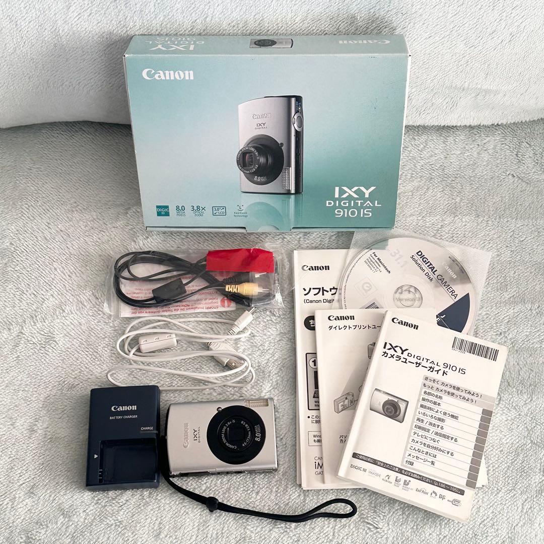 Canon IXY DIGITAL 910IS 本体箱付き