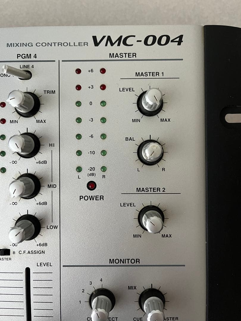 Vestax VMC-004 DJミキサー　通電未確認