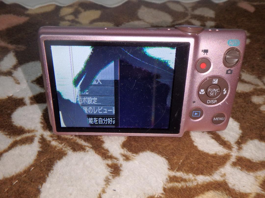 動作品 CANON IXY 90F デジタルカメラ 難
