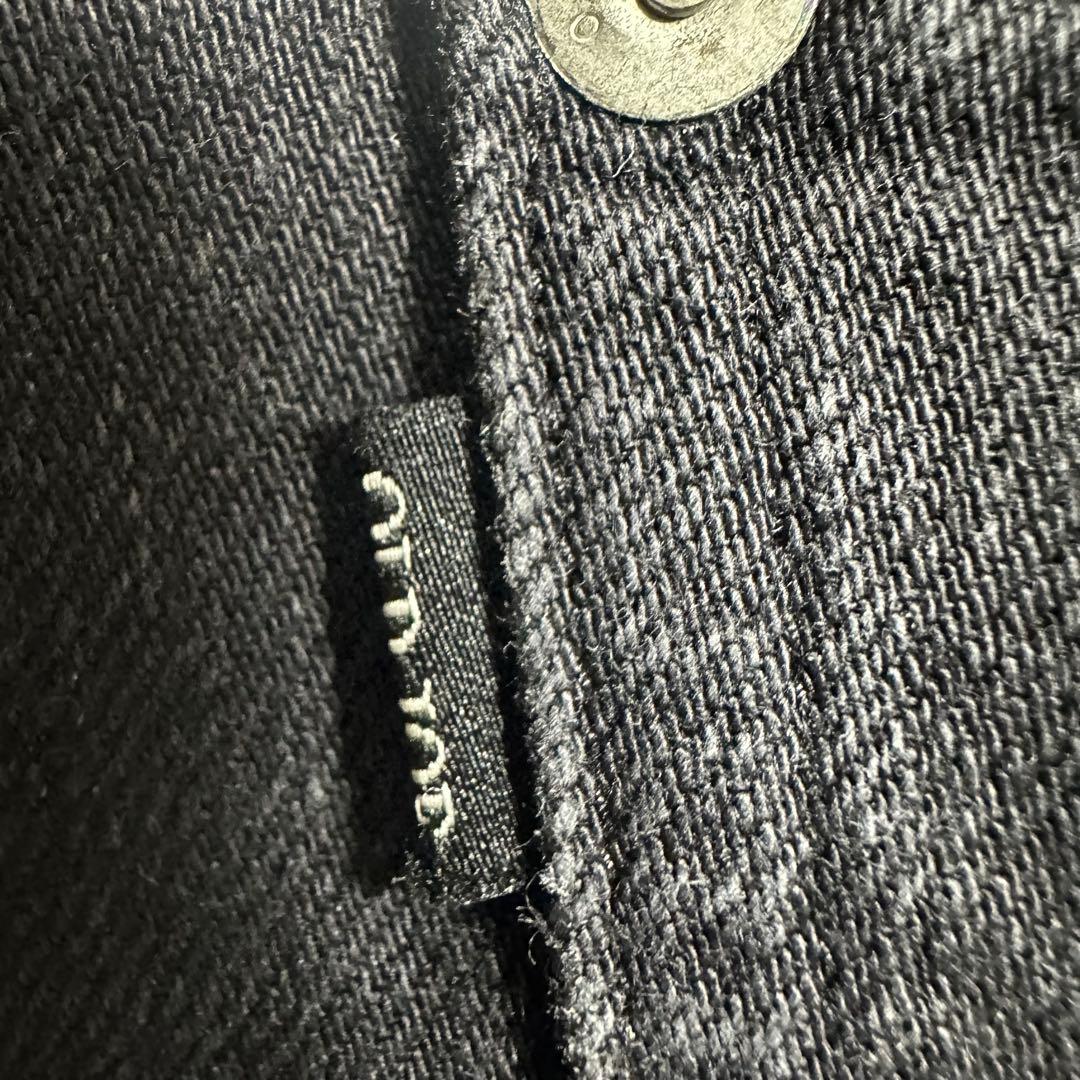 old joe ブラックデニムパンツ アメカジ バイカー シンチバック