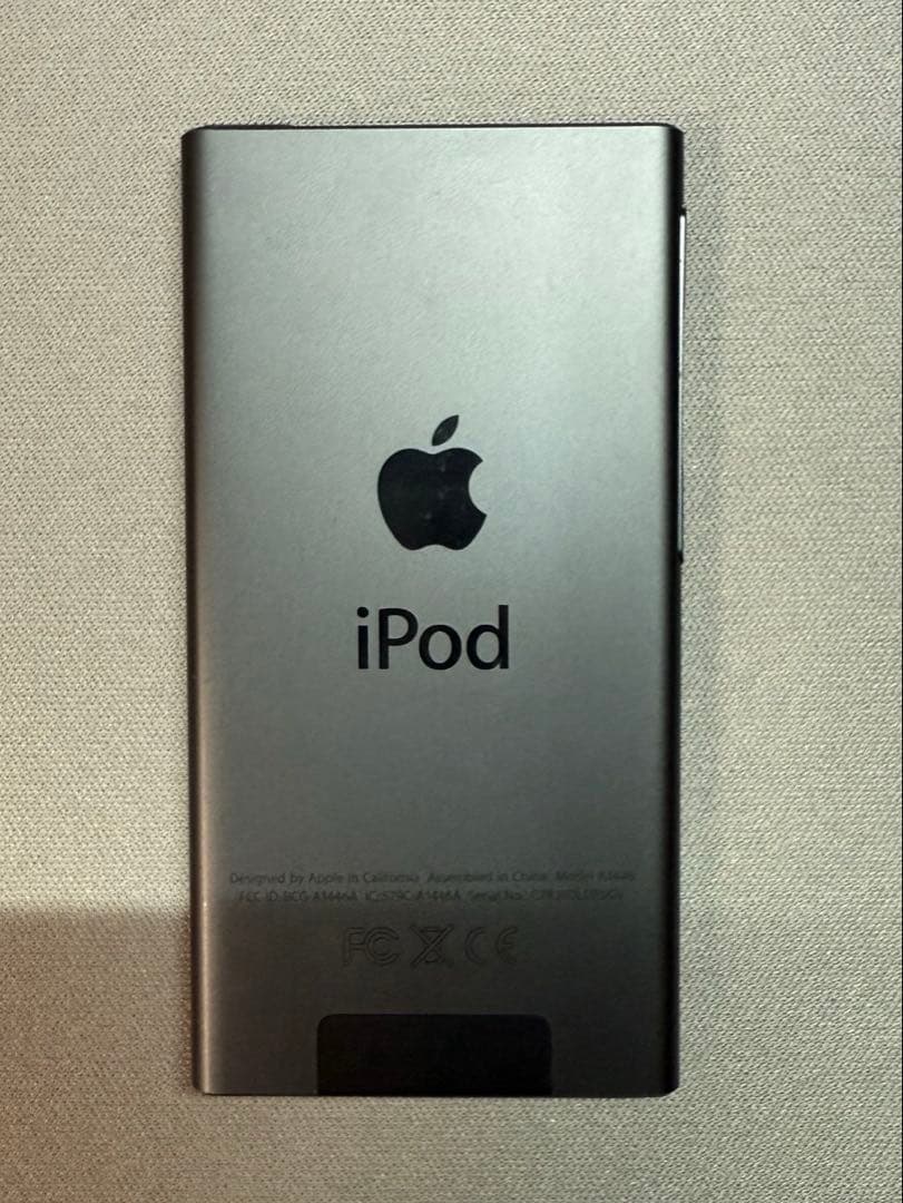 iPod nano 第7世代 16GB ブラック 美品