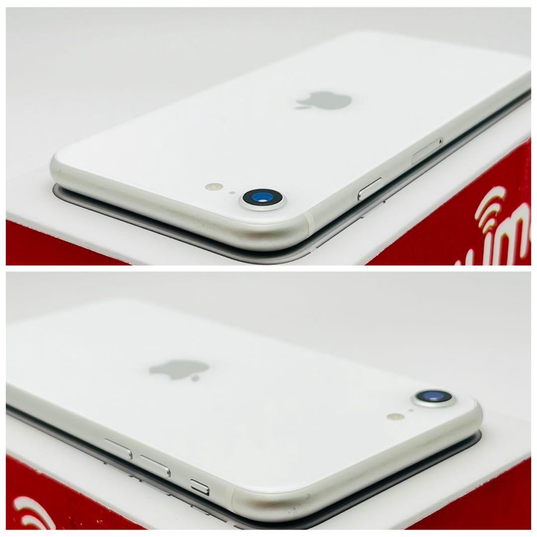 B 100% iPhone SE2 64 GB SIMフリー ホワイト 本体