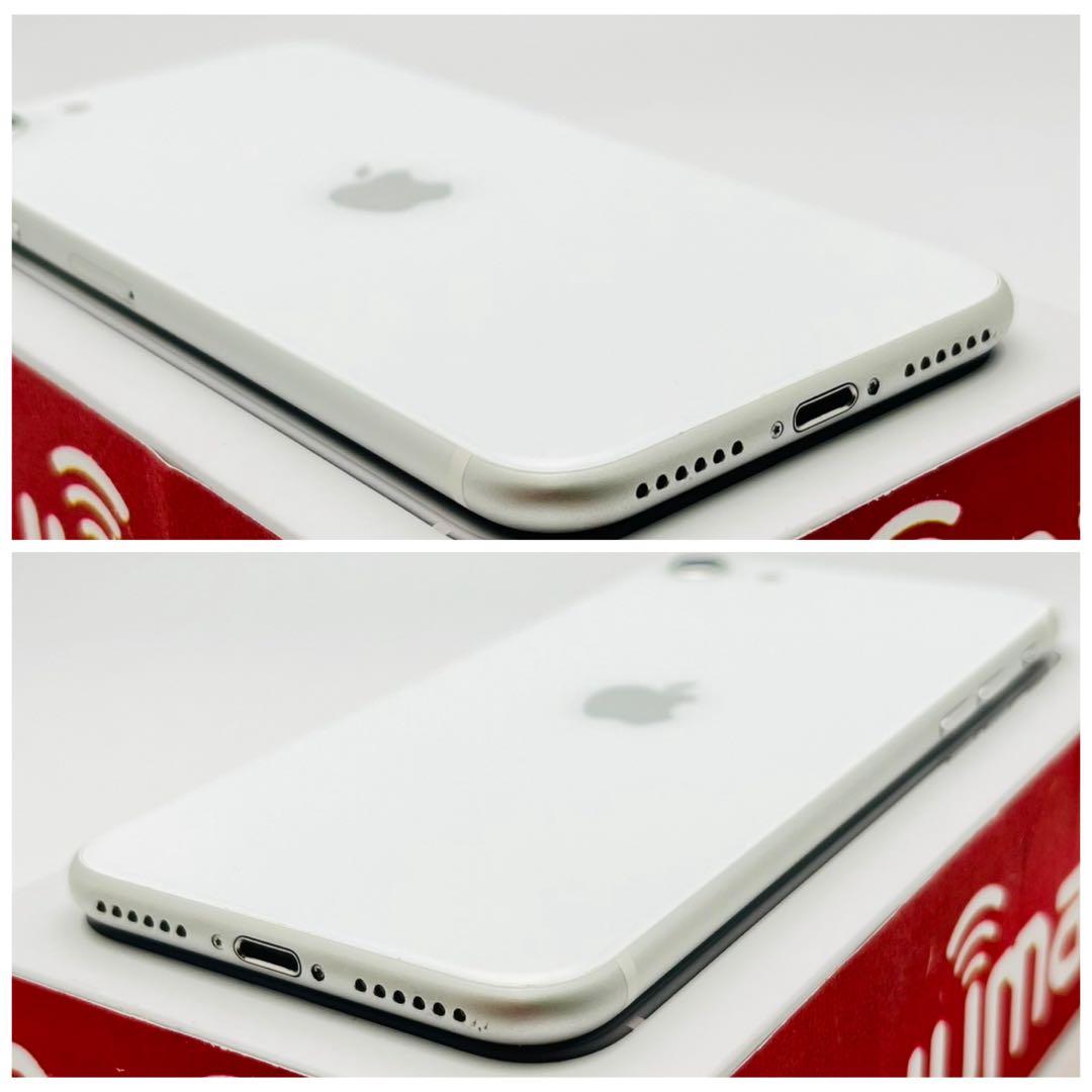 B 100% iPhone SE2 64 GB SIMフリー ホワイト 本体