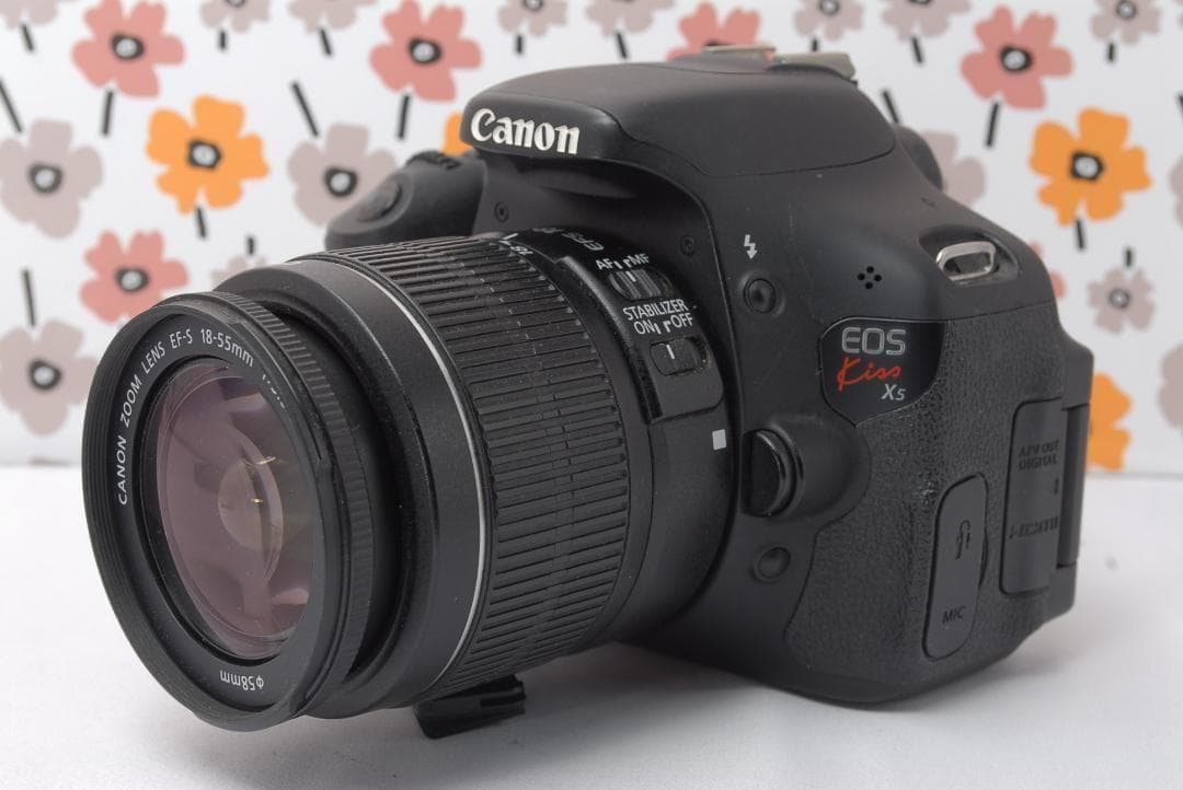 ❤Canon Kiss X5❤スマホ転送OK❤動画撮影OK❤一眼レフデビュー❤