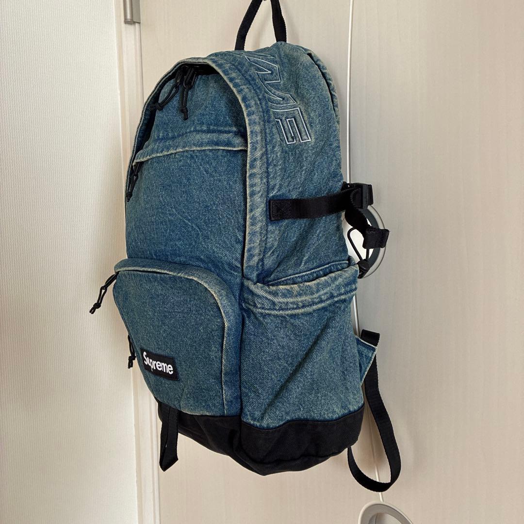 バッグ Supreme Denim Backpack \"Washed Indigo\"