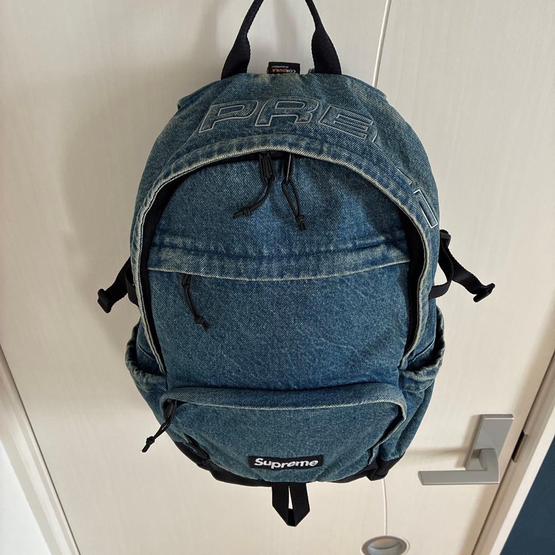 バッグ Supreme Denim Backpack \"Washed Indigo\"