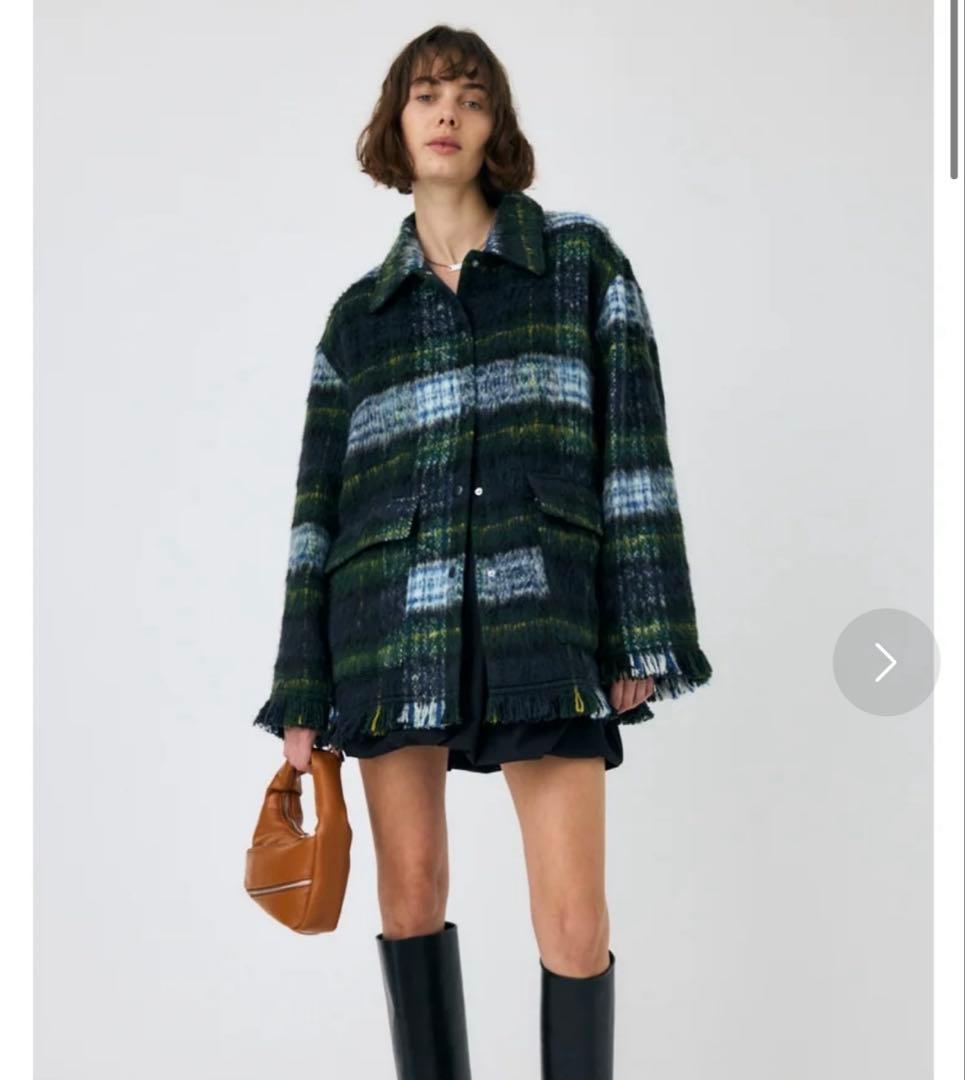 moussy マウジーMIX SHIRT JACKET ミックスシャツジャケット