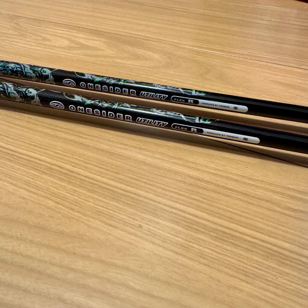 【コース未使用】つるや ワンサイダー ショートユーティリティ 2本セット（R）