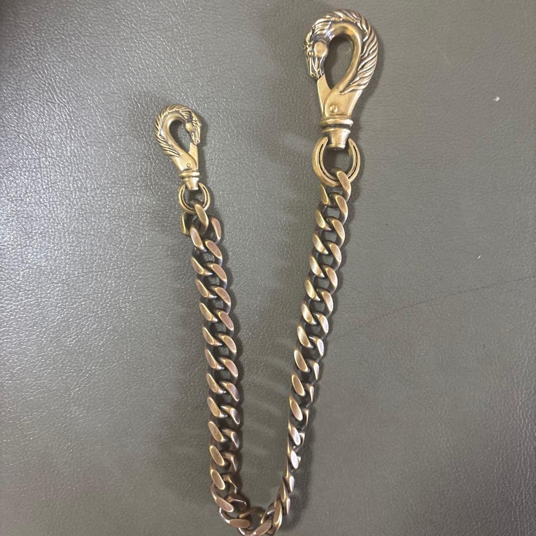 まもなく出品終了　ピーナッツカンパニーウォレットチェーン