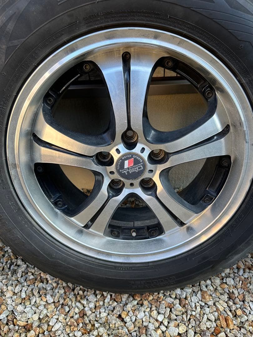 17インチ ホイールセット 5スポークデザイン