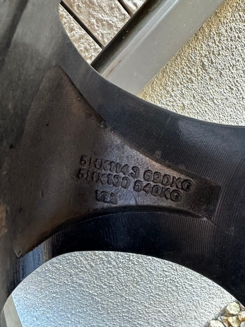 17インチ ホイールセット 5スポークデザイン