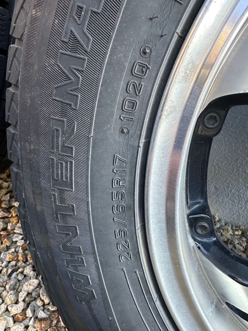 17インチ ホイールセット 5スポークデザイン