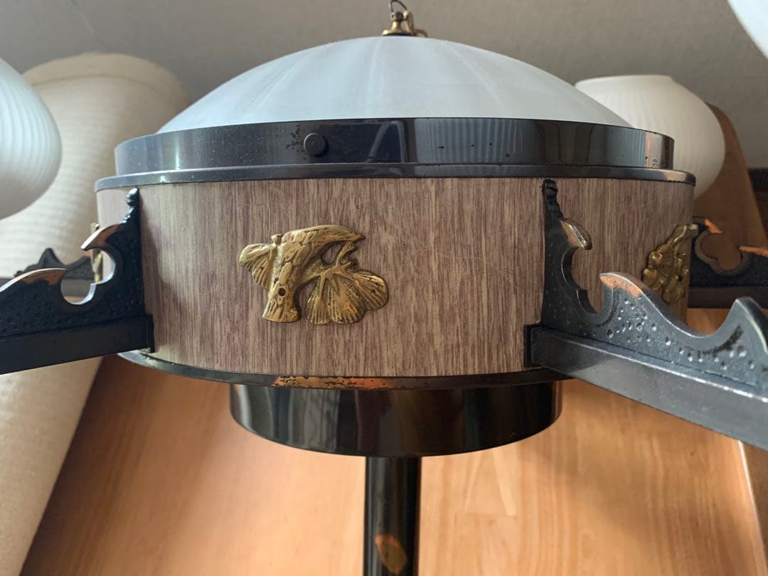 シャンデリア 昭和レトロ 6灯+1灯