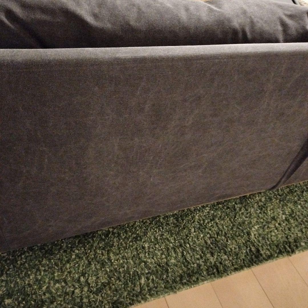 クラッシュゲート ソファ バレット 3人掛け キャンバスグリーン