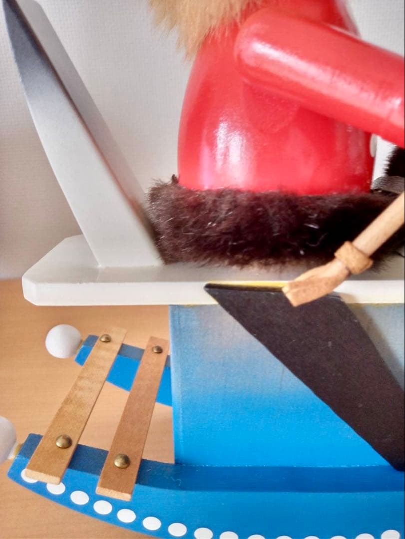 煙出し人形　木馬　ドイツ　ザイフェン　クリスマス