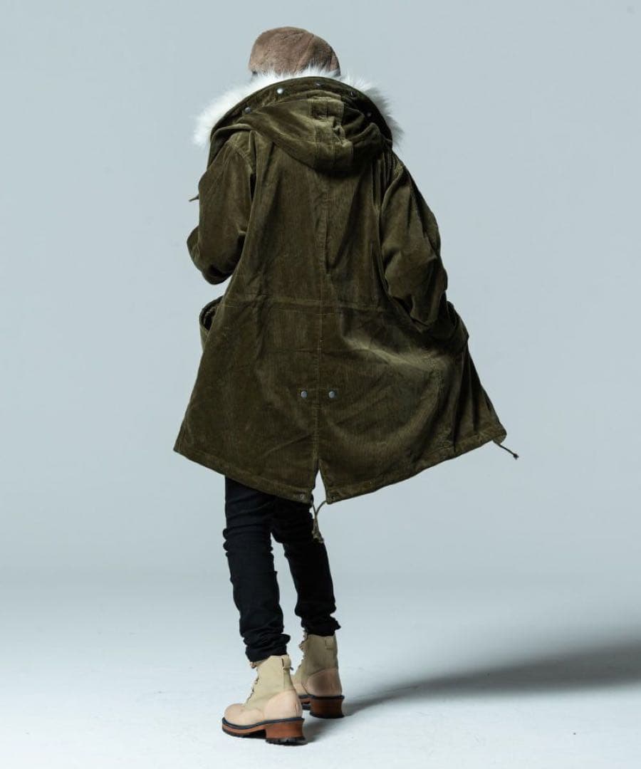 glamb グラム　コーデュロイモッズコート　サイズL