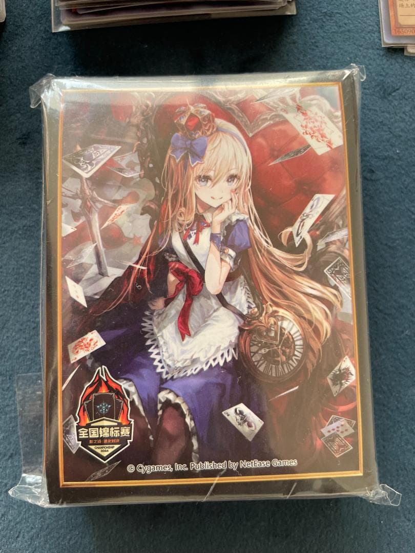 JCS アリス スリーブ　未開封75枚　エボルヴ　中国全国錦標賽 公式品