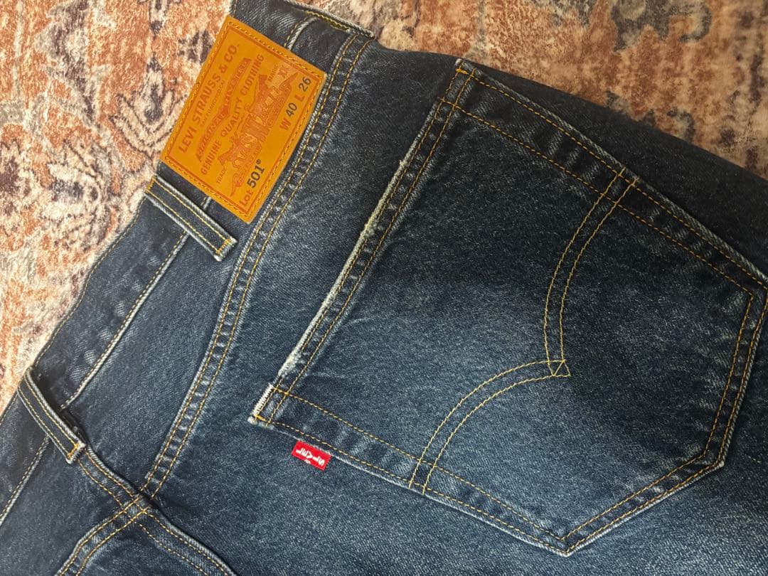 美品 EDIFICE Levi's 501 W40 L26 Selvedge