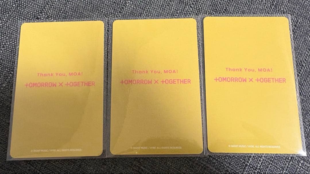 TXT アンケート特典