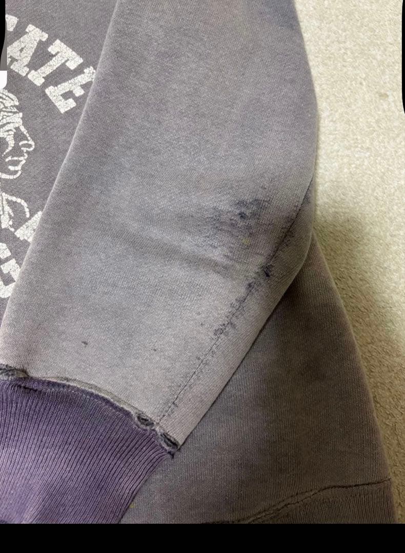 は*き様 スペシャル50s60s スウェット インディアンヘッド 2トーン 茄子