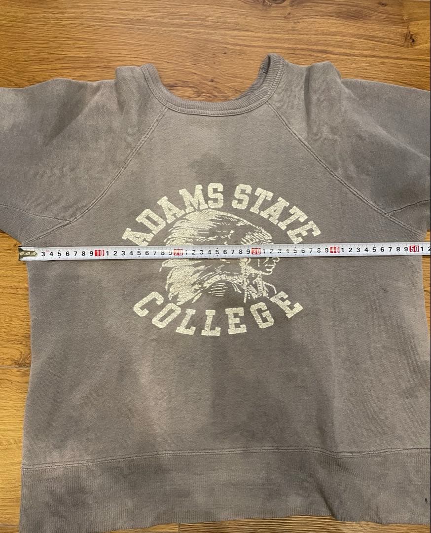 は*き様 スペシャル50s60s スウェット インディアンヘッド 2トーン 茄子