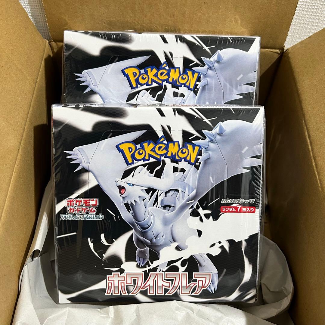 ポケモンカードゲーム　ホワイトフレアBOX シュリンク付　未開封