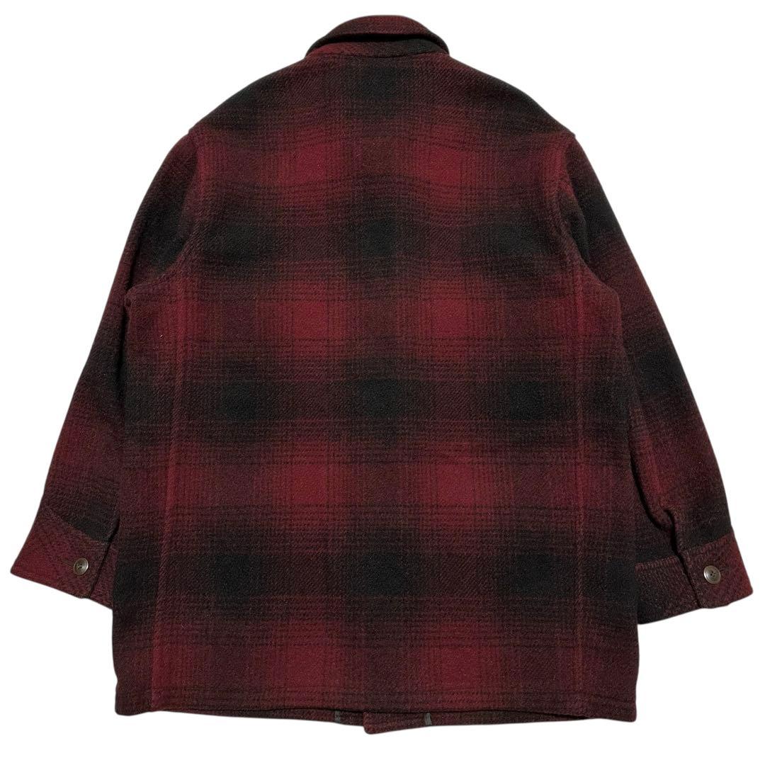 USA製　80s エルエルビーン　オンブレ　ジャケット　カーバーオール