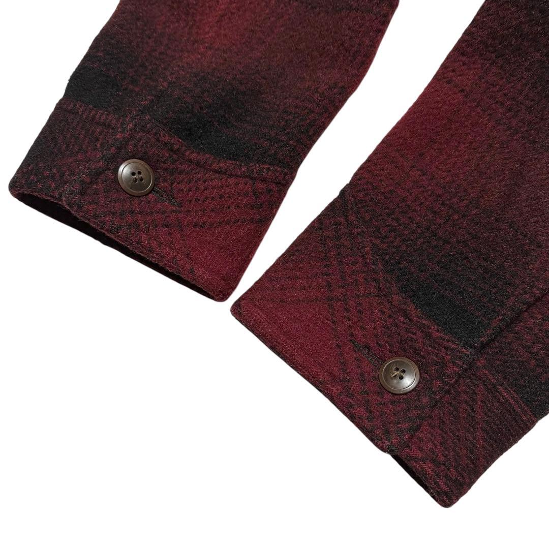 USA製　80s エルエルビーン　オンブレ　ジャケット　カーバーオール