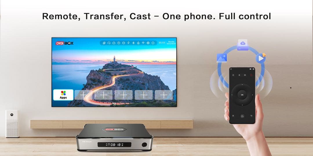 DIGIBOX D6 MAX 8K対応 Wi-Fi6千兆LAN 168時間見逃し
