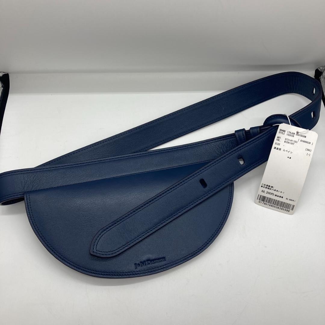▼J＆M　DAVIDSON 　ウエストポーチ　牛革　レザーバッグ
