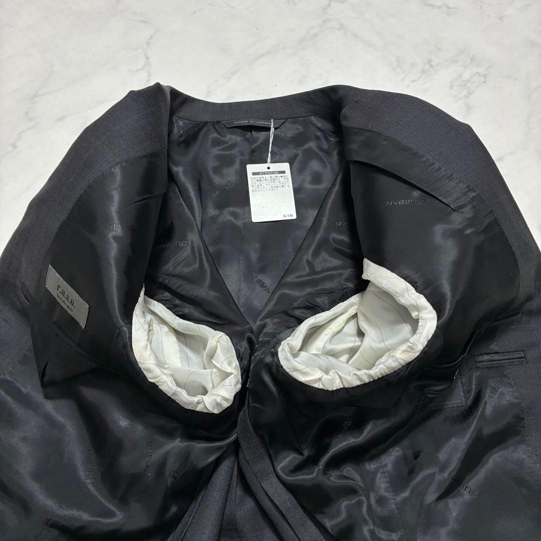 極美品✨D'URBAN 高級シルク混 テーラードジャケット Y8 グレー系