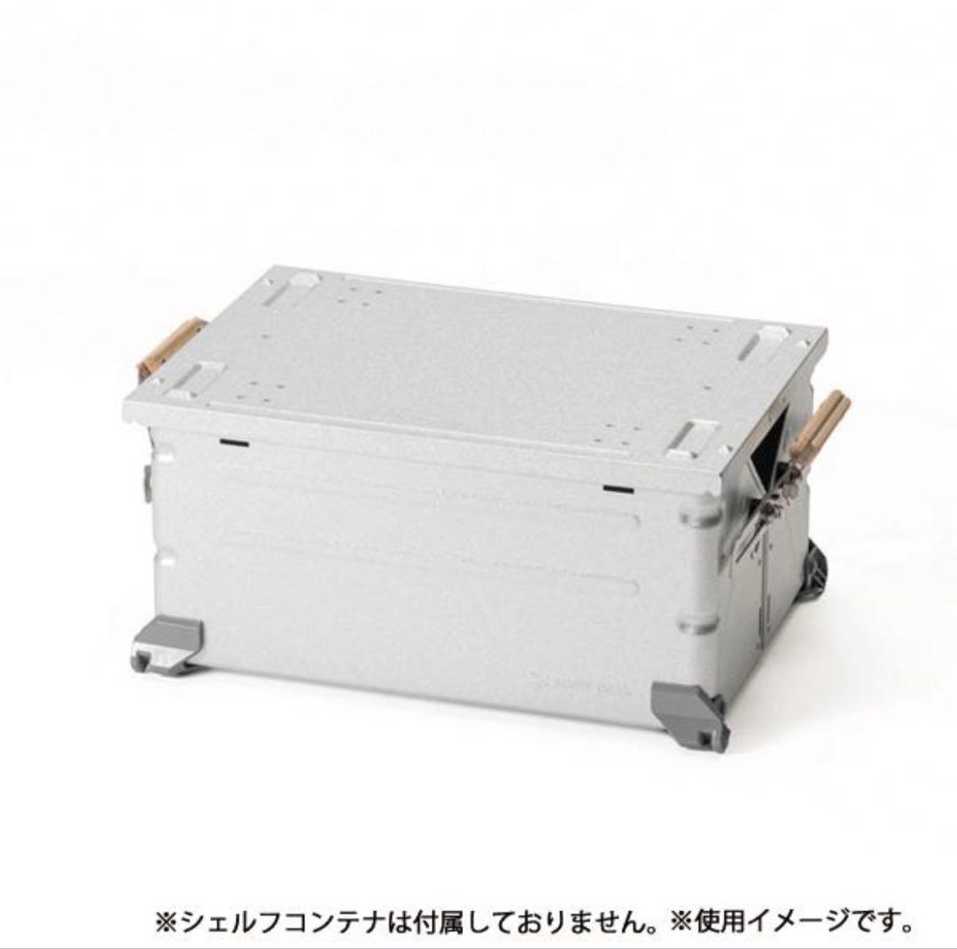 【新品】2個 スノーピーク シェルフコンテナ リッドラック25 雪峰祭 限定品