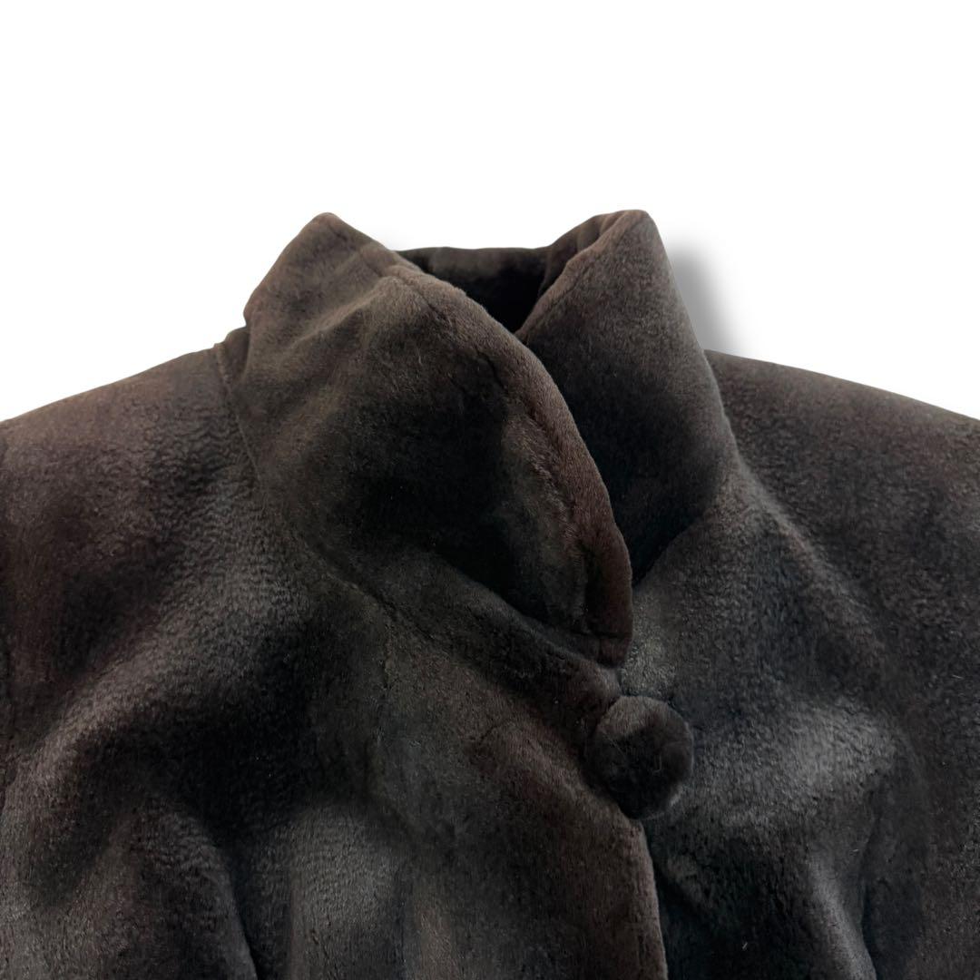 サガミンク 2003 毛皮 リアルファーコート シェアードミンク ロング