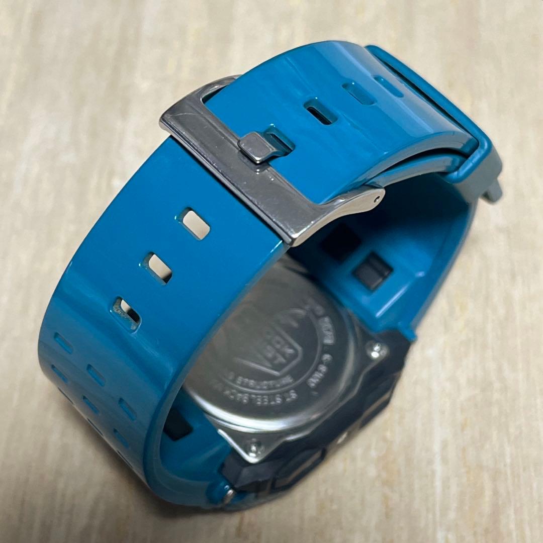 エ*)様 【完動美品】G-SHOCK G-8100ターコイズブルー★デュアルイル