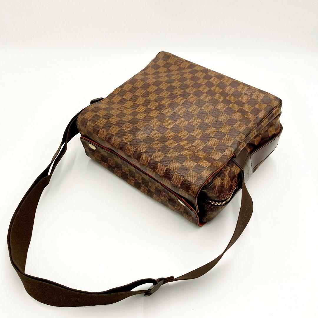 正規品 ルイヴィトン ダミエ ナヴィグリオ エベヌ ショルダーバッグ 美品