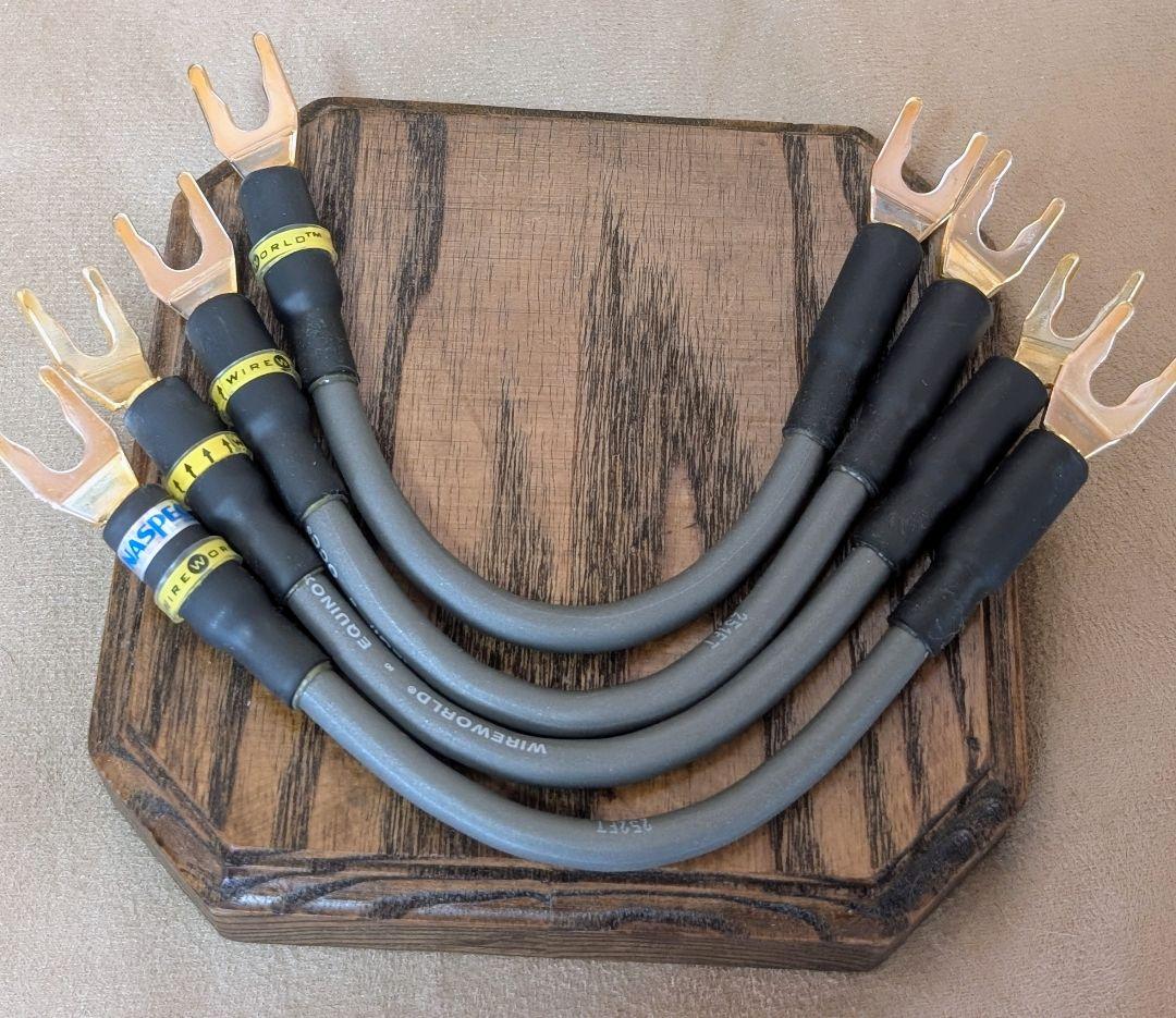 Wireworld Equinox8 ジャンパーケーブル JPEQ8 両端Yラグ