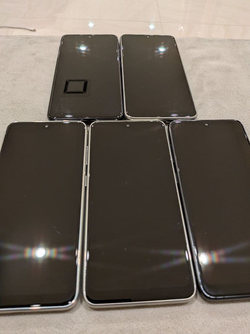 Samsung Galaxy A20 本体 5台セットブラックホワイト