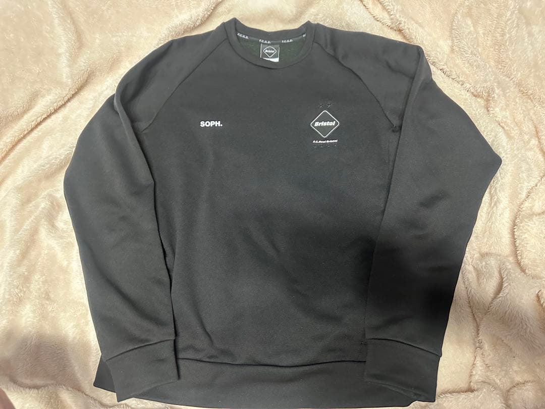 F.C.Real Bristol ブラック トレーナー