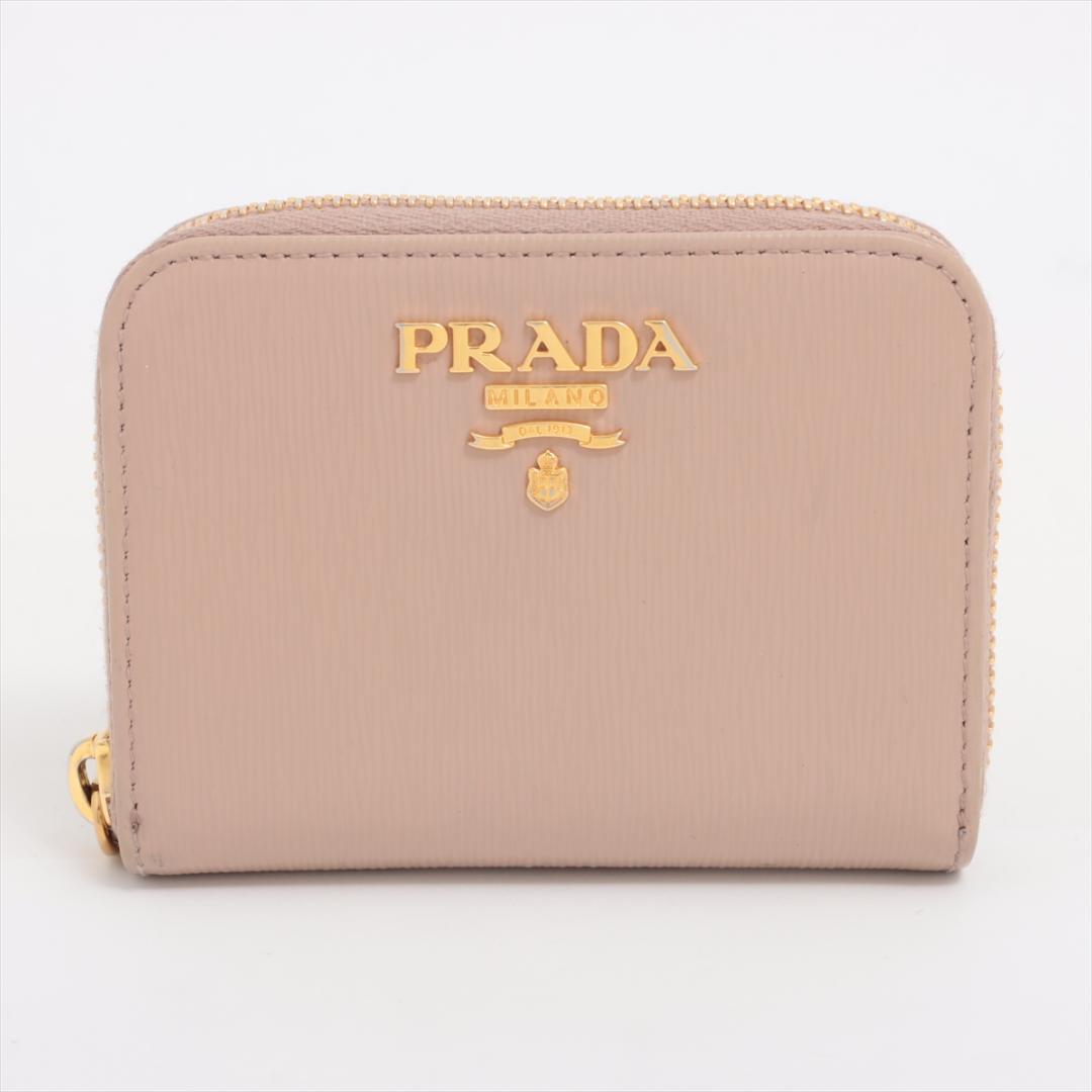 PRADA プラダ ヴィッテロムーブ 1MM268 レザー 財布 ピンク 革