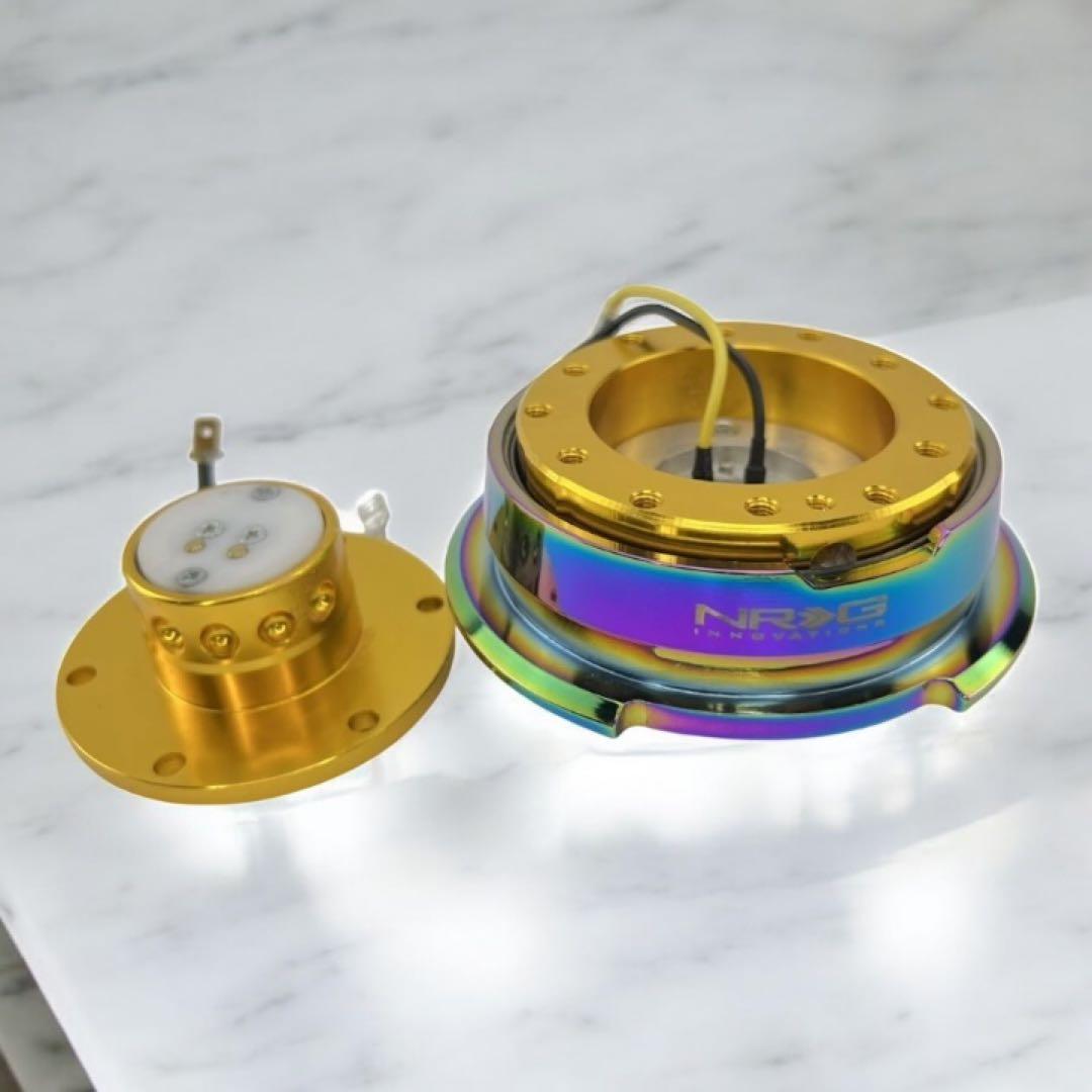 NRGクイックリリース Gen2.8ゴールド×ネオクローム【新品未使用送料込み】